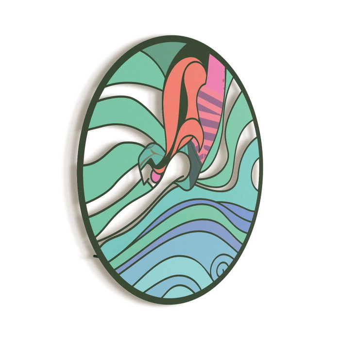 Wallity Nature’s Melody - APT821 69 Accesorio de Pared de Metal Decorativo Multicolor Wallity Nature’s Melody - APT821 69 Accesorio de Pared de Metal Decorativo Multicolor